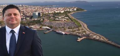 Sahile cami yap�m�na takoz