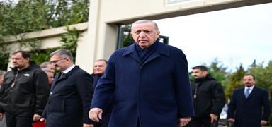 Cumhurba�kan� Erdo�an, cuma namaz�n� Hz. Ali Camisi'nde k�ld�