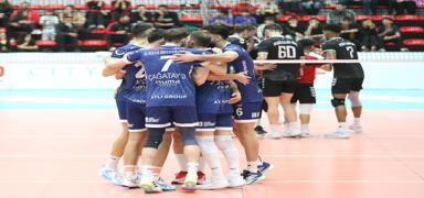 Alanya Belediyespor, Ku�g�z �zmir Vin� Akku� Belediyespor'u ma�lup etti