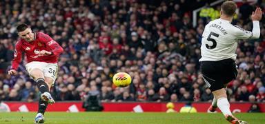 Manchester United, Fulham'� son dakikada ge�ti
