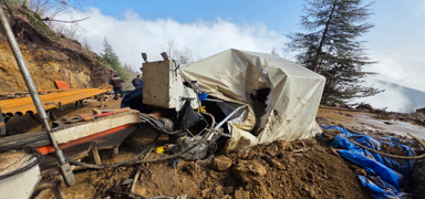 �ad�r�na da�dan kaya par�as� d��t�: ���i ya�am�n� yitirdi