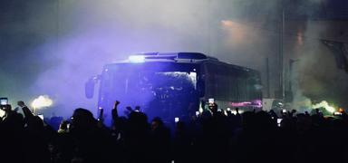 Fenerbah�e ve Kocaelispor, stadyuma geldi