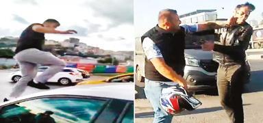 Trafik magandalar� �imdi yand�