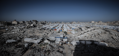 Gazze'de �ehit say�s� 71 bin 803'e ��kt�