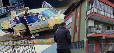 Kamera g�r�nt�leri pes dedirtti! �ehir d���ndan d�nen kocaya kabus