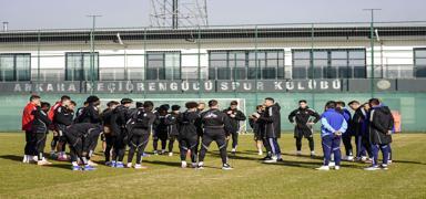 Gaziantep FK, kupa haz�rl�klar�n� Ankara'da tamamlad�