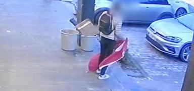 T�rk bayra��na sayg�s�zl�k cezas�z kalmaz