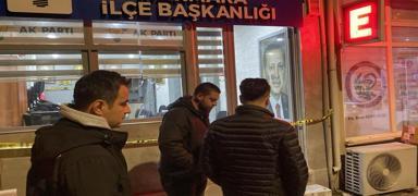 Kamera kay�tlar� ele verdi! AK Parti binas�na sald�ran ��pheli tutukland�