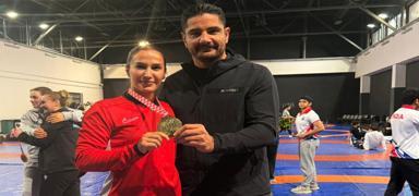 Buse Tosun'dan alt�n madalya!