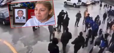 Polis memurunun hayat�n� kaybetti�i kavga kamerada