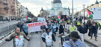 Soyk�r�mc� �srail, Stockholm'de protesto edildi