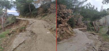 CHP'li belediyenin ihmali tehlike sa��yor