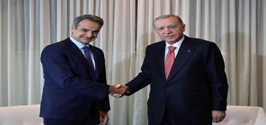 G�zler Erdo�an-Mi�otakis g�r��mesinde