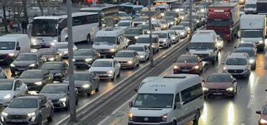 Megakentte sabah �ilesi! Ana arterler durma noktas�nda