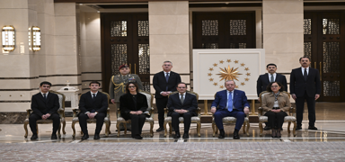 Ankara'da �nemli g�r��meler! Cumhurba�kan� Erdo�an, 3 �lkenin b�y�kel�isini kabul etti