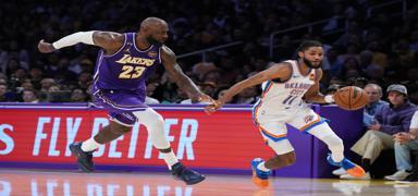 Thunder, deplasmanda Lakers'� devirdi