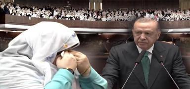 AK Parti Meclis'i beyaza b�r�nd�