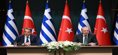 T�rkiye-Yunanistan aras�nda yeni d�nem sinyali: Ba�kan Erdo�an '10 milyar dolar' hedefini a��klad�