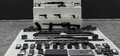 6 ilde tefeci operasyonu: Adreslerden cephanelik ��kt�