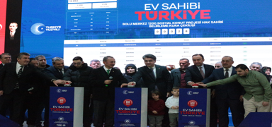 Bolu'da 1950 konut in�a edilecek: Hak sahipleri belirlendi