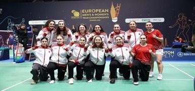 Kad�n Milli Badminton Tak�m� Avrupa'da yar� finalde