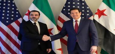 M�nih'te kritik temas! Suriye D��i�leri Bakan� �eybani, ABD'li mevkida�� Rubio ile g�r��t�