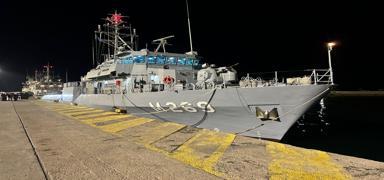 TCG Anamur, Yunan karasular�nda