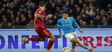Napoli ile Roma puanlar� payla�t�