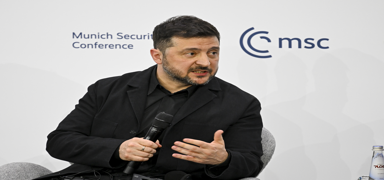 Zelenski'den ortaklar�na savunma deste�i uyar�s�