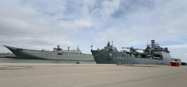 Mehmet�ik tatbikatta nefes kesiyor: NATO'dan TCG Gaziantep payla��m�