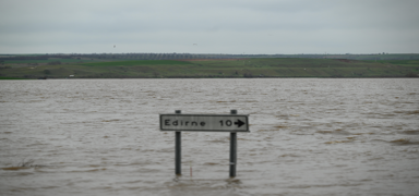 Edirne'de nehir debisi kritik seviyede