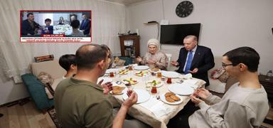 Ba�kan Erdo�an'�n misafir oldu�u aile 24'e konu�tu
