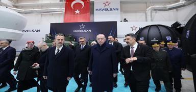 BARKAN'� yak�ndan inceledi! Cumhurba�kan� Erdo�an, HAVELSAN Kamp�s�'nde incelemelerde bulundu