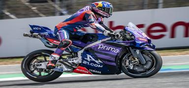 Toprak Razgatl�o�lu MotoGP'deki ilk sprint yar���nda d��t�