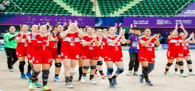 A Milli Kad�n Hentbol Tak�m�'n�n konu�u �ekya