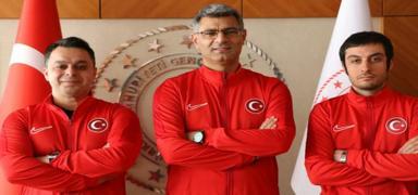 Milli at�c�lardan alt�n madalya