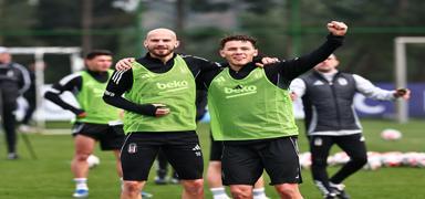 Be�ikta�, derbi haz�rl�klar�na ba�lad�