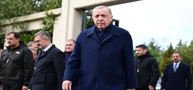 Cumhurba�kan� Erdo�an, cuma namaz�n� Hz. Ali Camisi'nde k�ld�