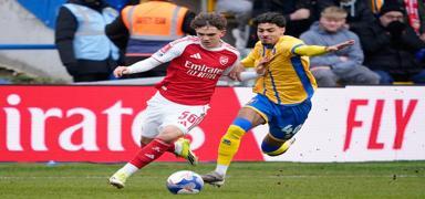 Arsenal, FA Cup'ta 2 golle turlad�