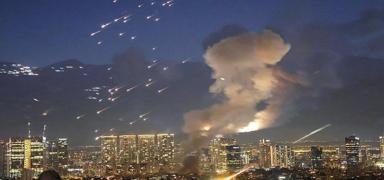 ��galci �srail sald�r�lar�na misilleme