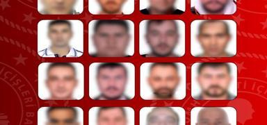 K�rm�z� b�ltenle aranan 13 su�lu yakaland�