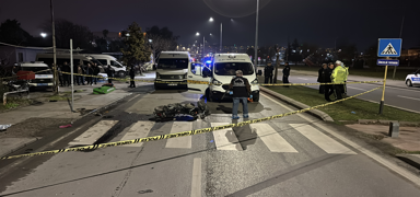 Samsun'da minib�sle �arp��an motosikletteki 1 ki�i hayat�n� kaybetti