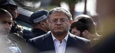 Siyonist bakan Ben-Gvir'den skandal �a�r�: �dam platformundan Filistinli esirleri hedef ald�