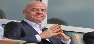 FIFA Ba�kan� Gianni Infantino'dan T�rkiye'ye tebrik mesaj�