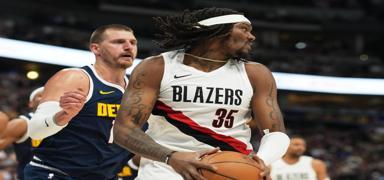 Jokic'ten 35 say�l�k triple-double! Nuggets, Blazers'� devirdi