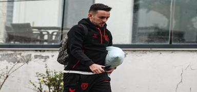 Samsunspor, erteleme ma�� i�in Rize'ye gitti