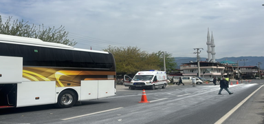 Ayd�n'da yolcu otob�s� kazas�: Can kayb� ve yaral� var