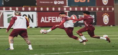 Galatasaray'da Kocaelispor ma�� haz�rl�klar� ba�lad�