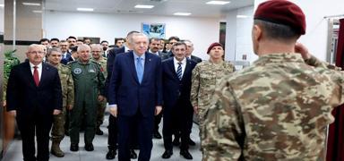 MSB'den dikkat �eken Erdo�an payla��m�