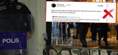 'Kahramanmara�'ta delil karartma' dezenformasyonu